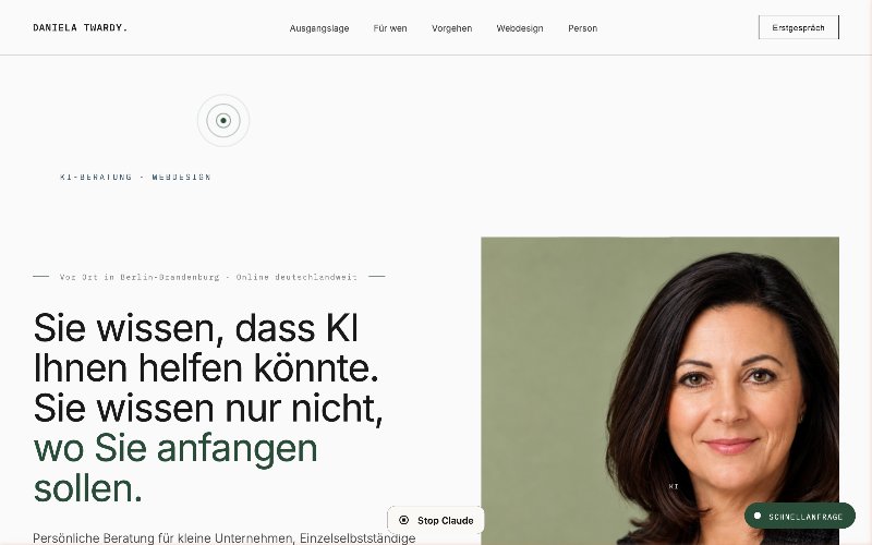 Vorschau der Website daniela-twardy.de