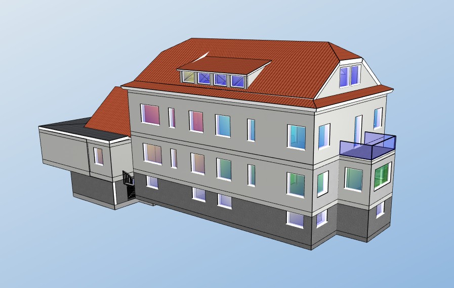 EFH Berlin-Reinickendorf – 3D-Ansicht