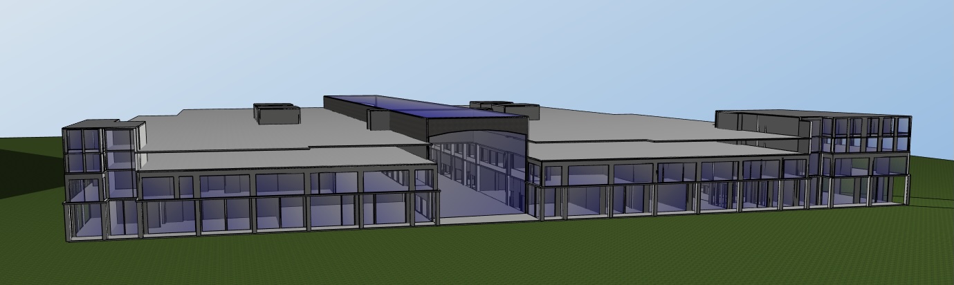 Gewerbegebäude Berlin-Köpenick – 3D-Gesamtmodell