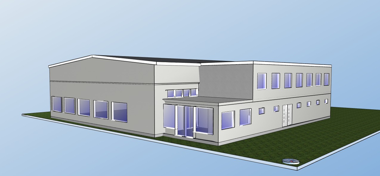 Gewerbeobjekt Oranienburg – 3D-Titelbild