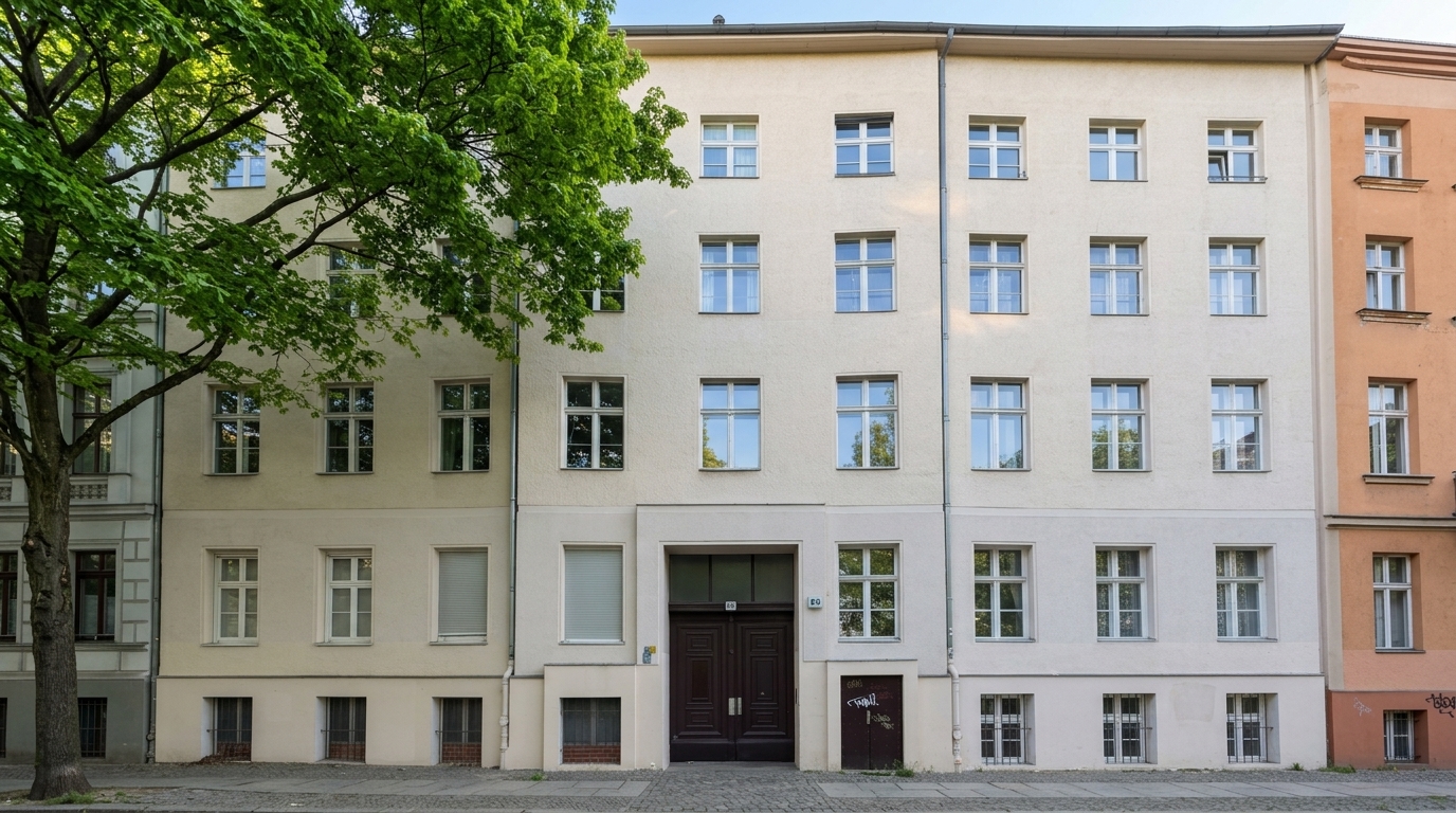 MFH Berlin-Kreuzberg – Außenansicht Fassade
